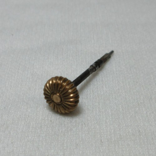 VTGE GOLD FILLED 8.15 MM POCKET WATCH CROWN WATCHMAKERS REPLACEMENT PART #7