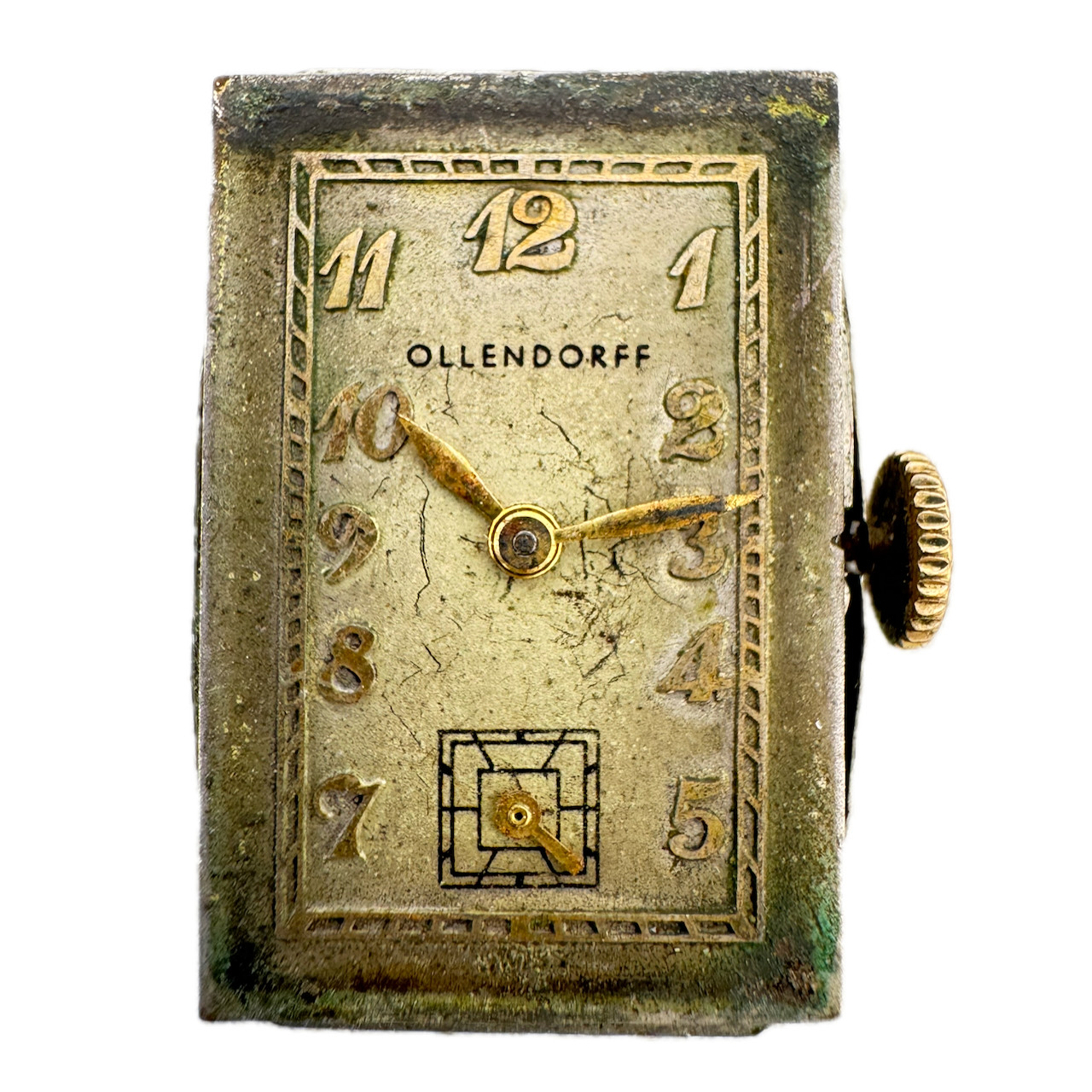 Vintage 25mm Ollendorff 17 Jewel Mechanical Men’s Wristwatch Movement Swiss