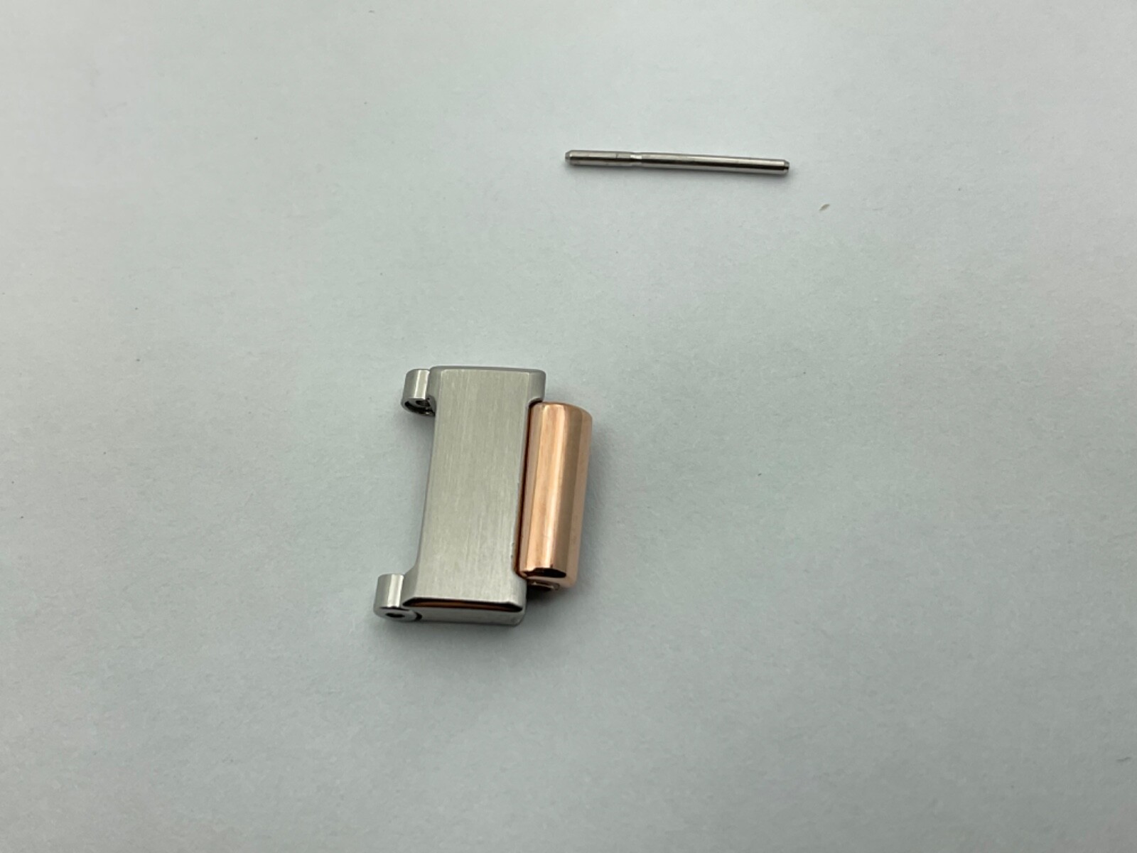 Authentic Factory OMEGA Constellation 18K Sedna Rose gold & S/S Full Link 14mm