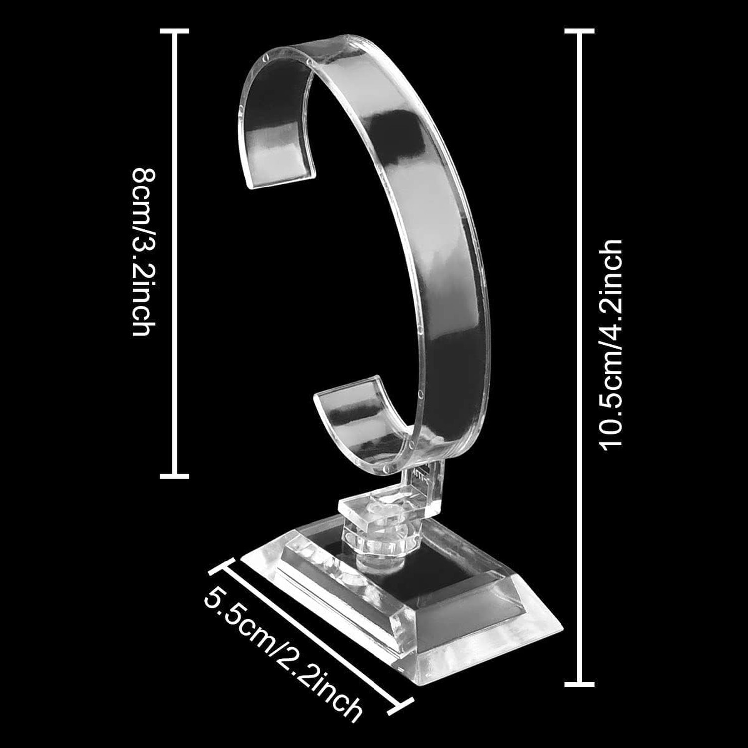 Enenes 20 PCS Bracelet and Watch Display Stand Holder for Wrist Watches and B…