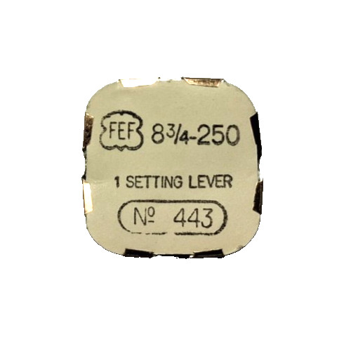 FEF Fleurier 250 Set Lever watch part #443/296 fits Tissot 771