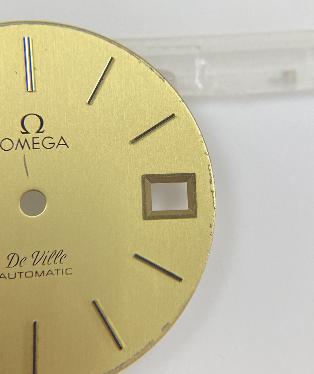 Genuine Omega De Ville Automatic Caliber 1010 Gold 27.5mm Dial