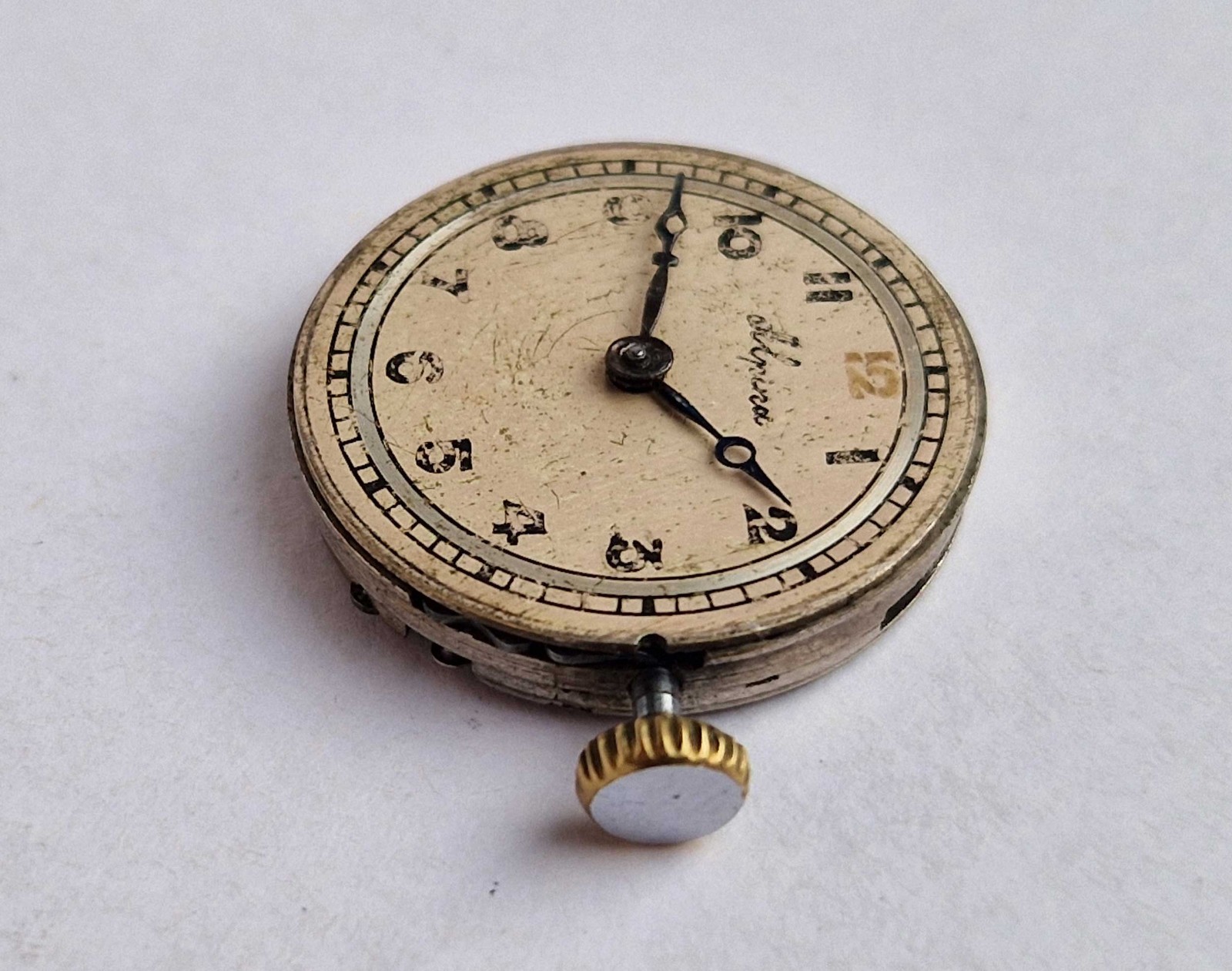 Alpina Wrist Watch Movement PARTS REPAIR