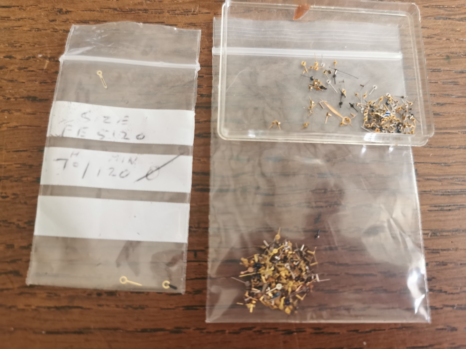 Register Hands, Chronograph / Sub-Second, Mixed Lot, Watchmaker Parts #T329