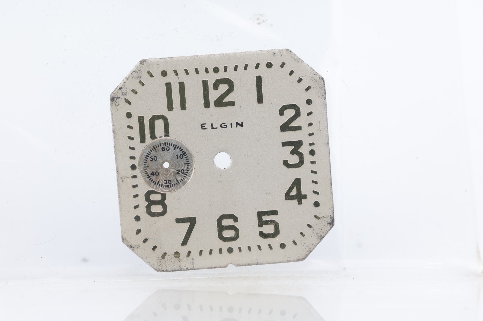 ELGIN ART DECO WRIST WATCH DIAL 24.35×24.27mm (KX)