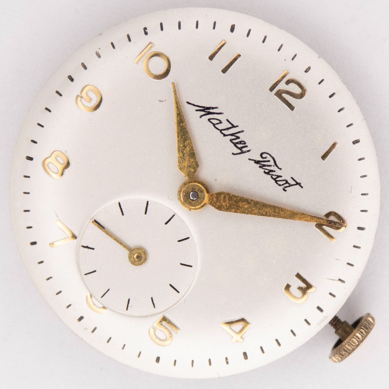 Vintage Mathey-Tissot 23.2 x 20 x 5.4 mm Ref G20 17-Jewel Wristwatch Movement