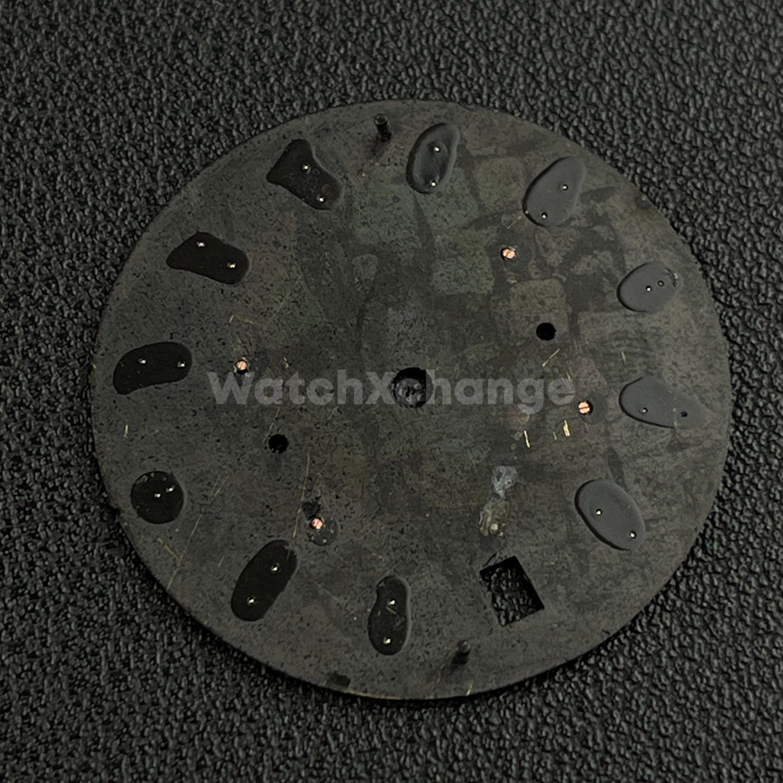 Burgundy Purple 31.5mm Modified Watch Dial Accessory for VK64 Quartz Movement