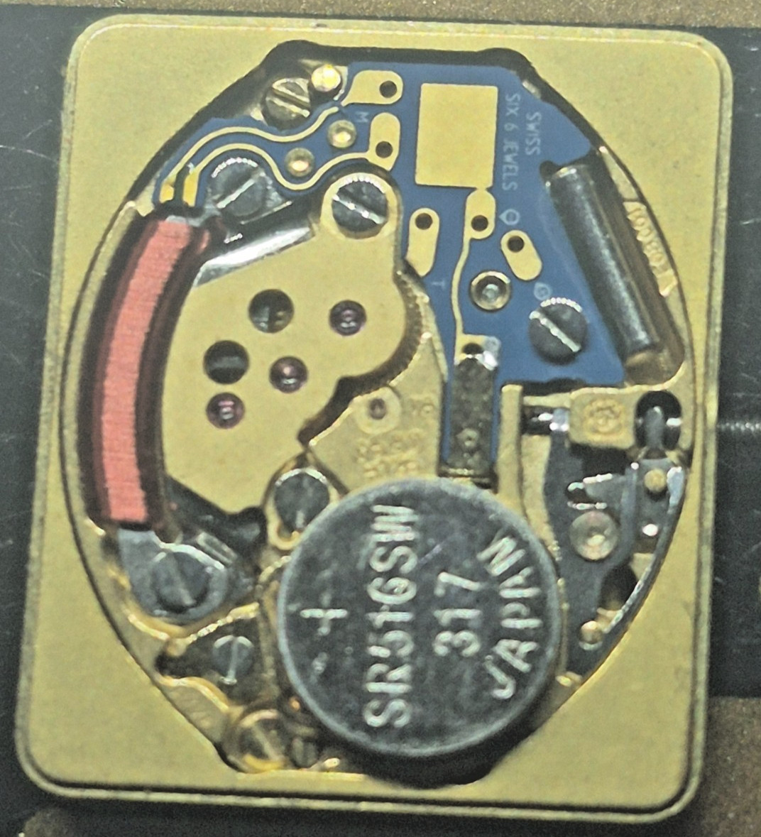 Concord Striking MOP Dial Movement Hands Stem Crown E03.001 Perfect Working Cond