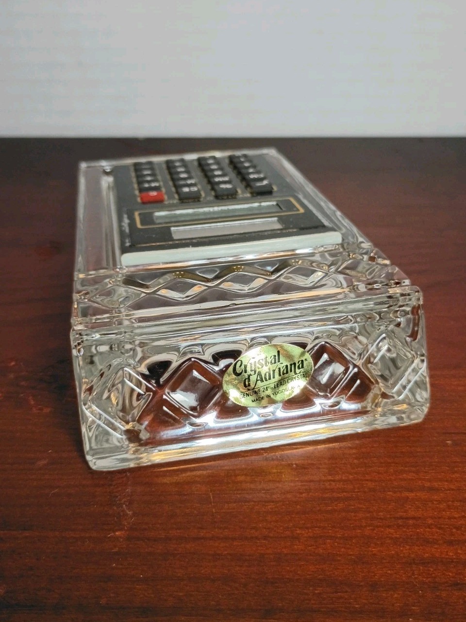 VINTAGE GENUINE 24% LEAD CRYSTAL D’ ADRIANA SOLAR COCULATOR
