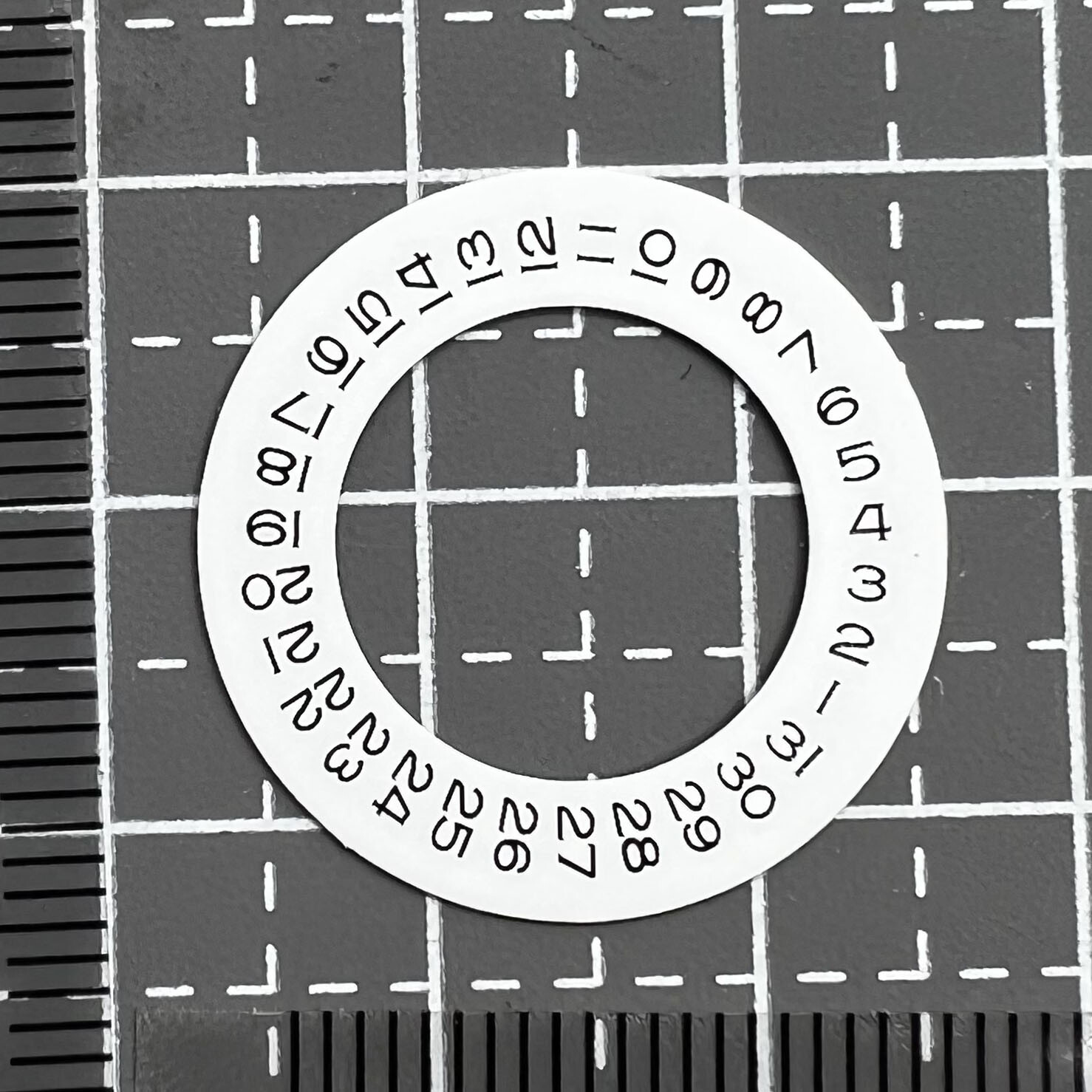 2 PIECES Thicken Date Disk Wheel Overlay for Tianjin Seagull 2824 2836 2813 8215