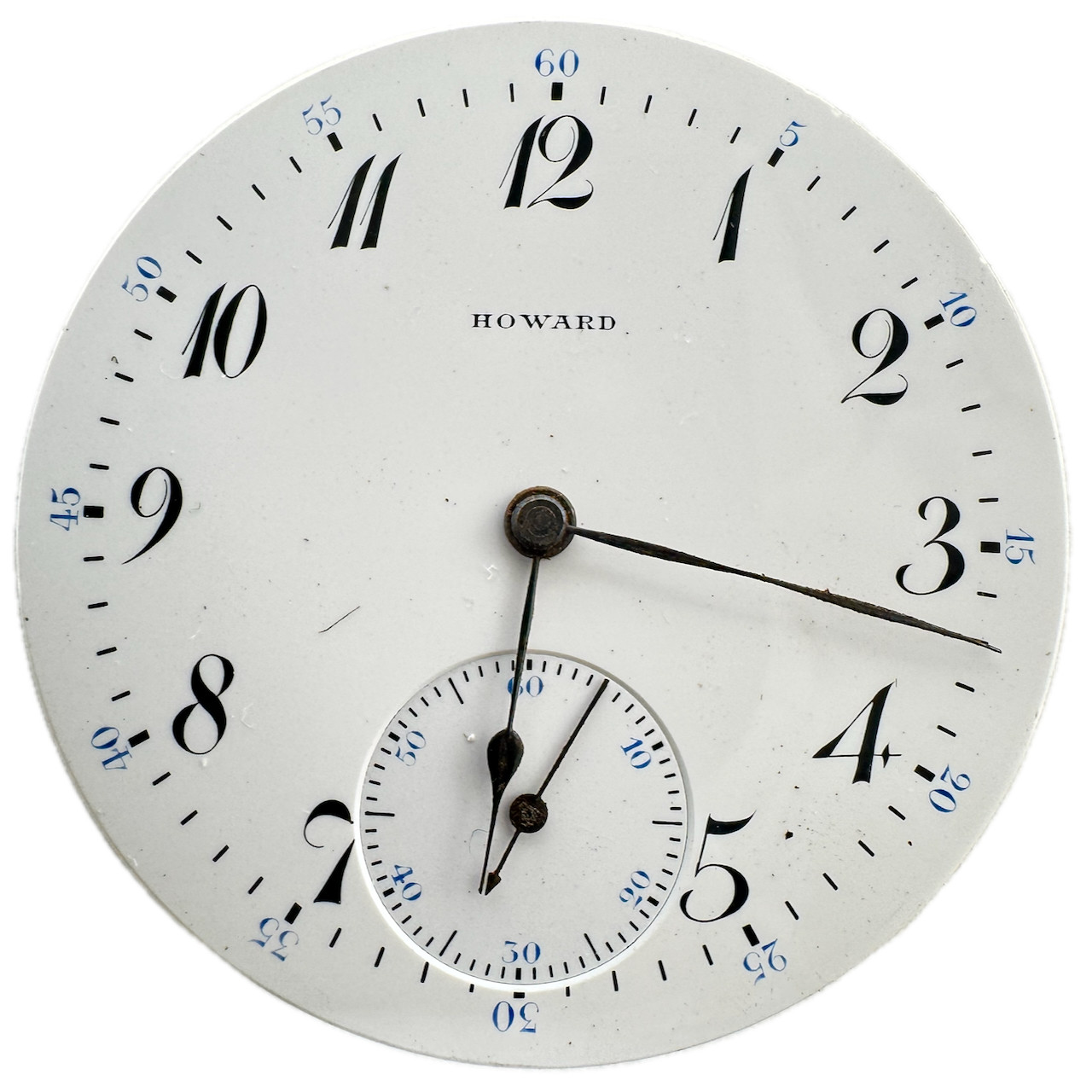 Antique 16s E. Howard Marginal Minute High Grade Pocket Watch Movement Series 4