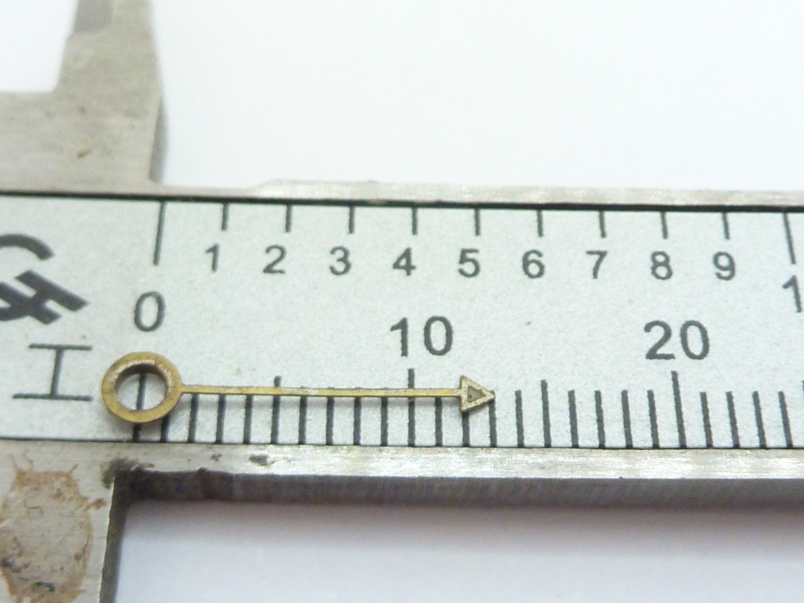 Genuine Rolex GMT Master Ref. 6542 small 24 hours vintage gold tritium 13mm