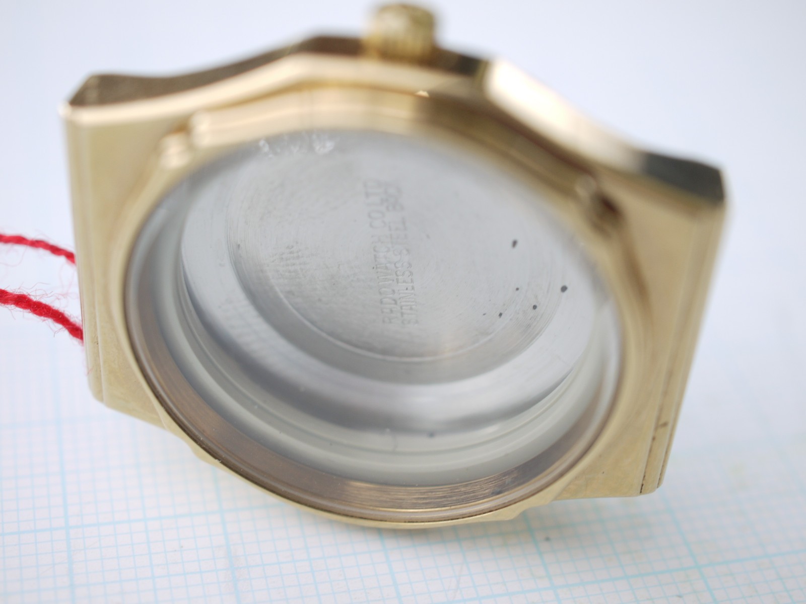 RADO Ref. 205600004 Gold Plated Special crysta Ø 34mm Very beautiful Case