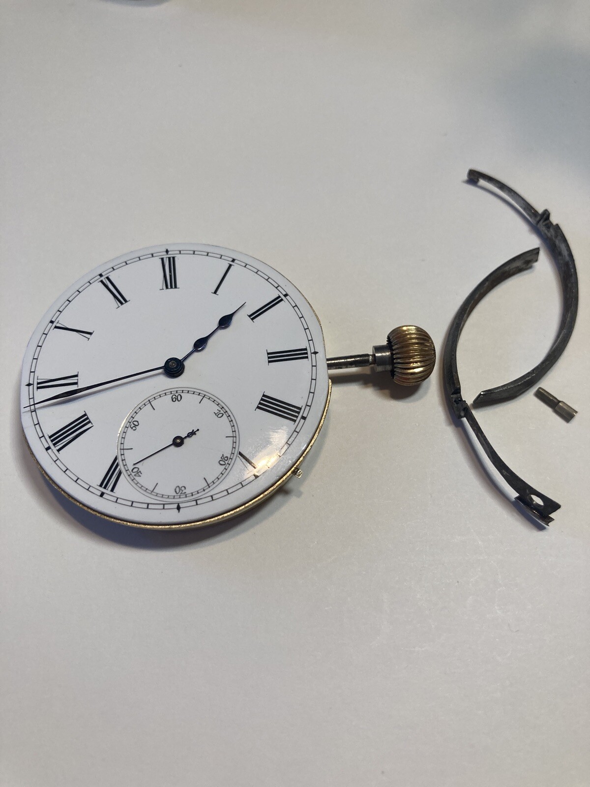 Collectible Full Jewels Chronometer High Grade Pocket watch Movement mens manua
