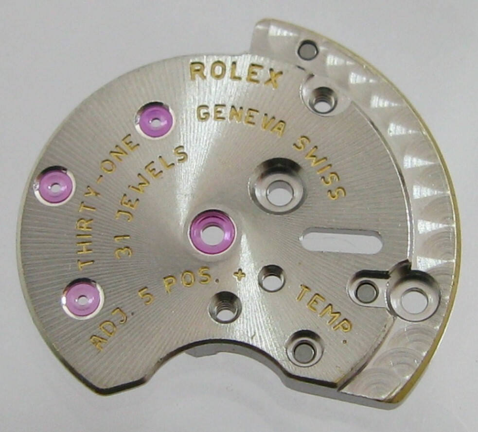 Rolex Watch movement 2230, 2235 part 140 upper automatic bridge