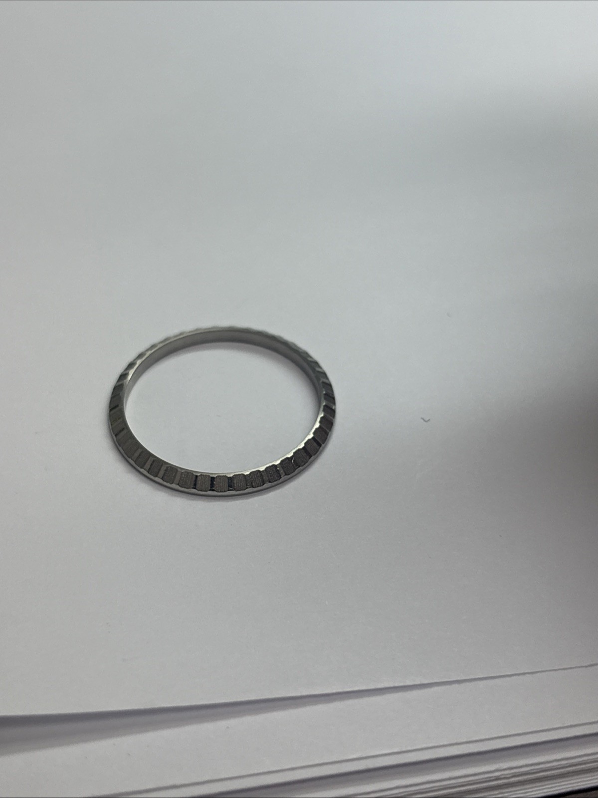 Rolex Bezel For A 28mm Watch as Is Stainless Steel Bezel