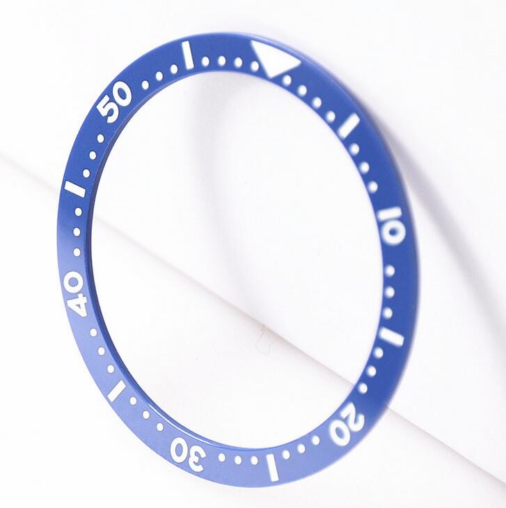 38mm Flat Ceramic Watch Bezel For SKX007 SKX009 & SKX011 Watch Repair Part