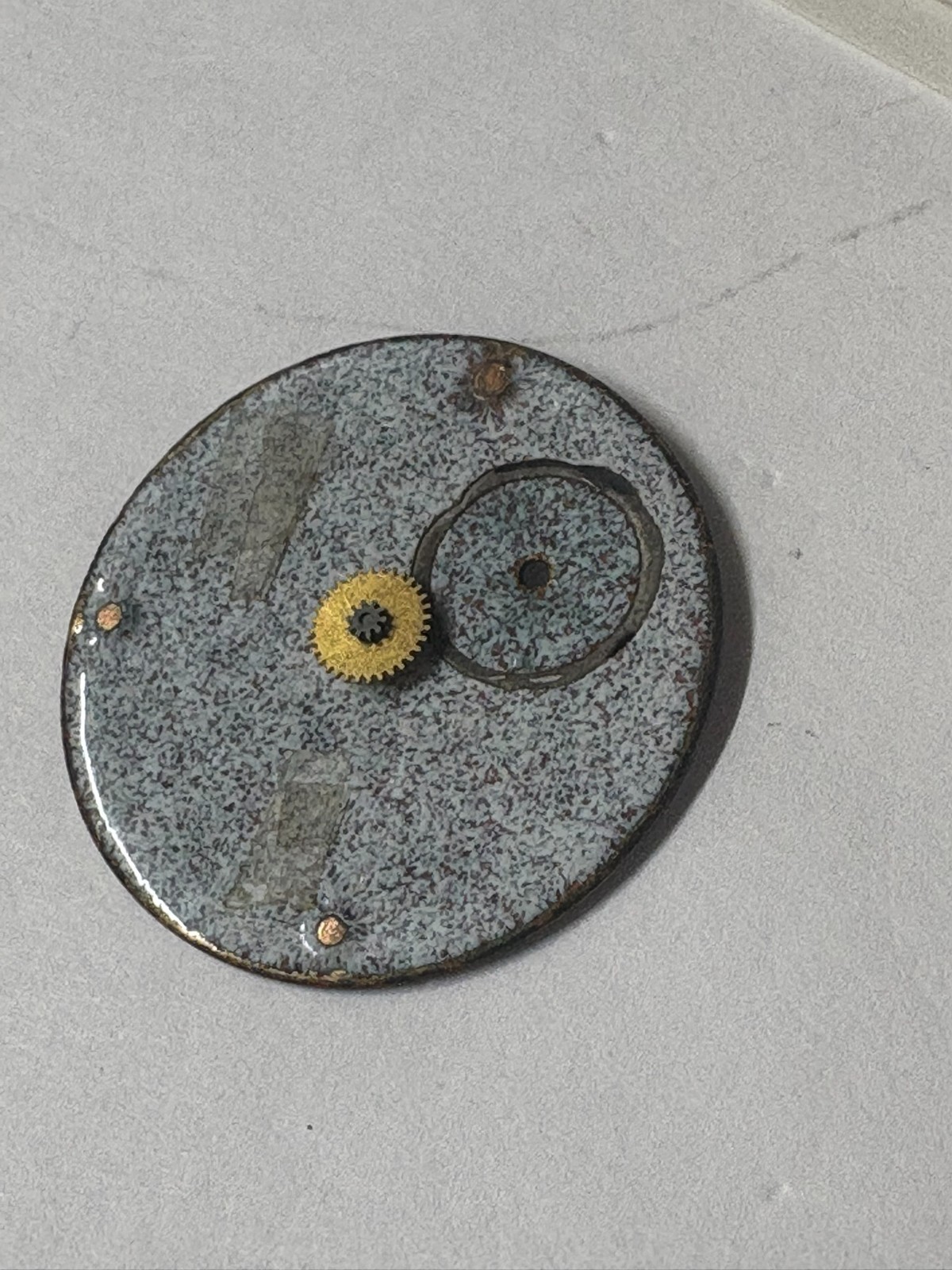 WALTHAM 0 SIZE POCKETWATCH PORCELAIN DIAL ” SEE AD “—-B-148