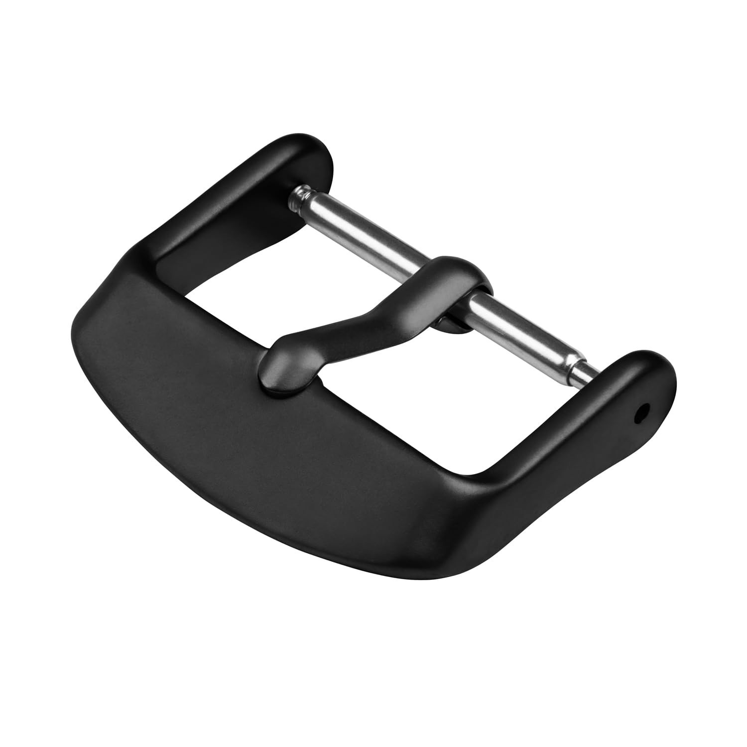Archer Watch Straps – Stainless Steel Watch Strap Buckles 20mm Matte Black