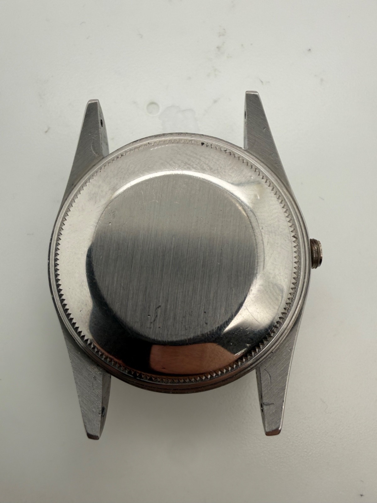 Genuine Rolex 15000 Oyster Perpetual Date 34mm SS Case w/Crystal Case Back OEM