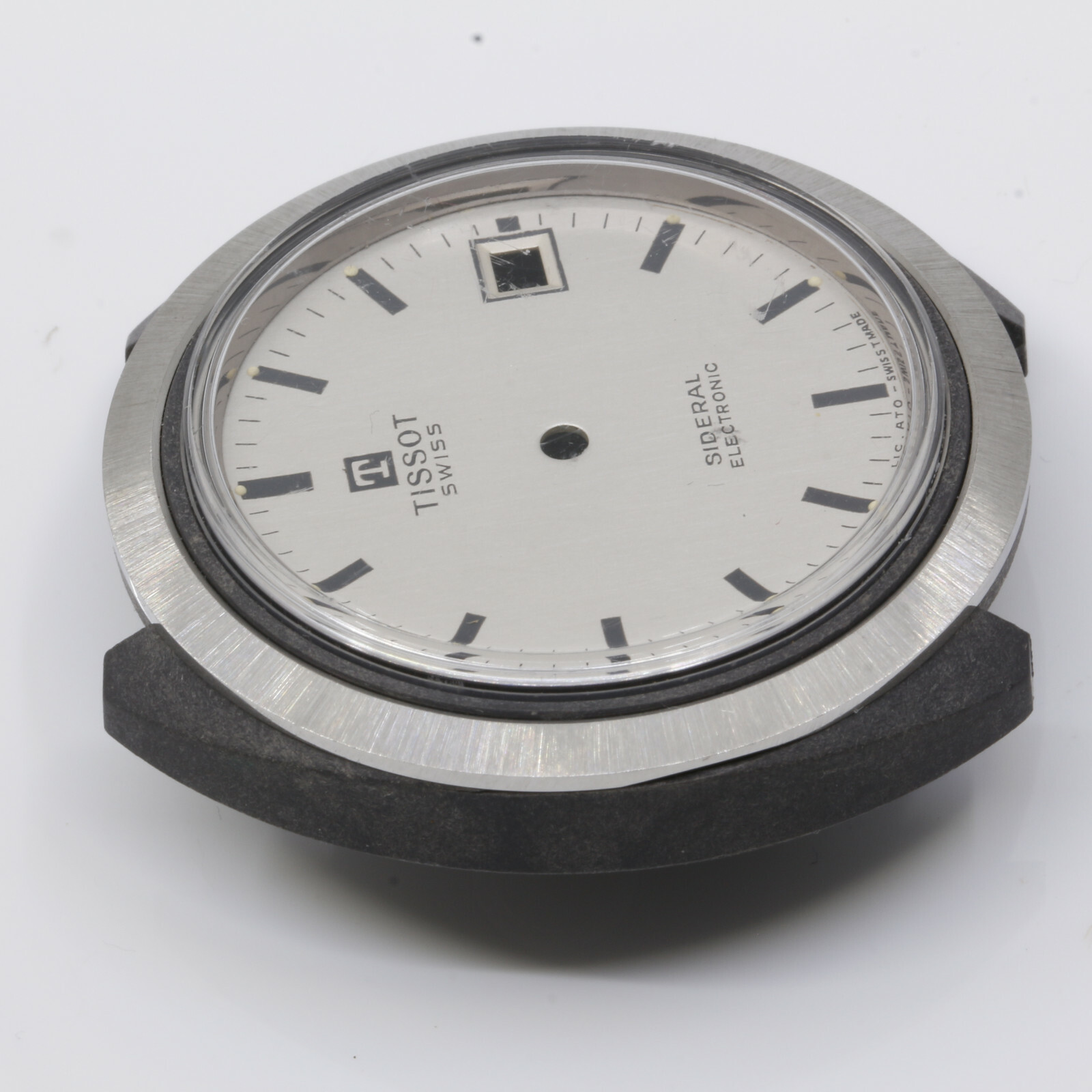 Tissot vintage watch case and Tissot Dial ” Sideral ” Fiberglass Case 39mm