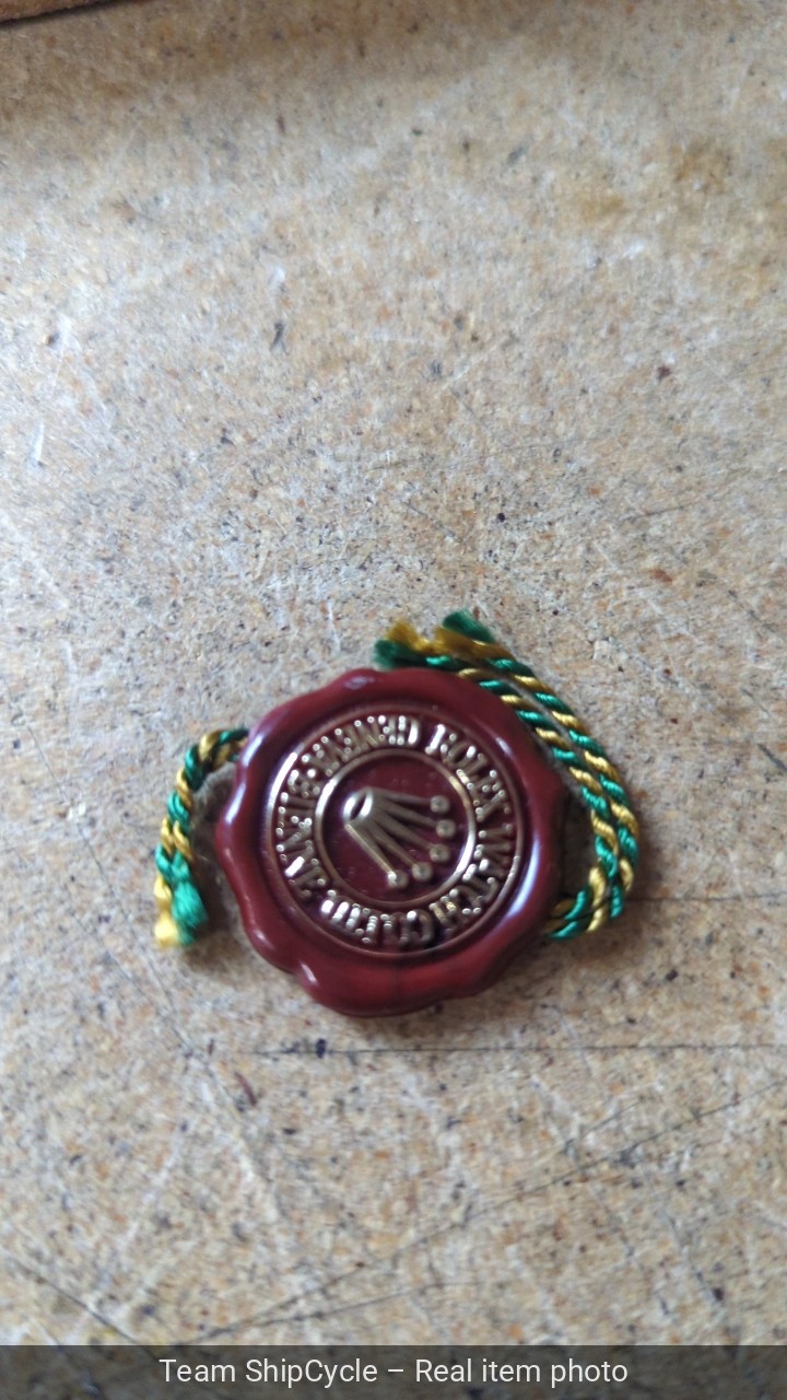 U57534 Rolex Red Seal Hang Tag Frog Foot Hang Tag 1970s ORIGINAL G2U