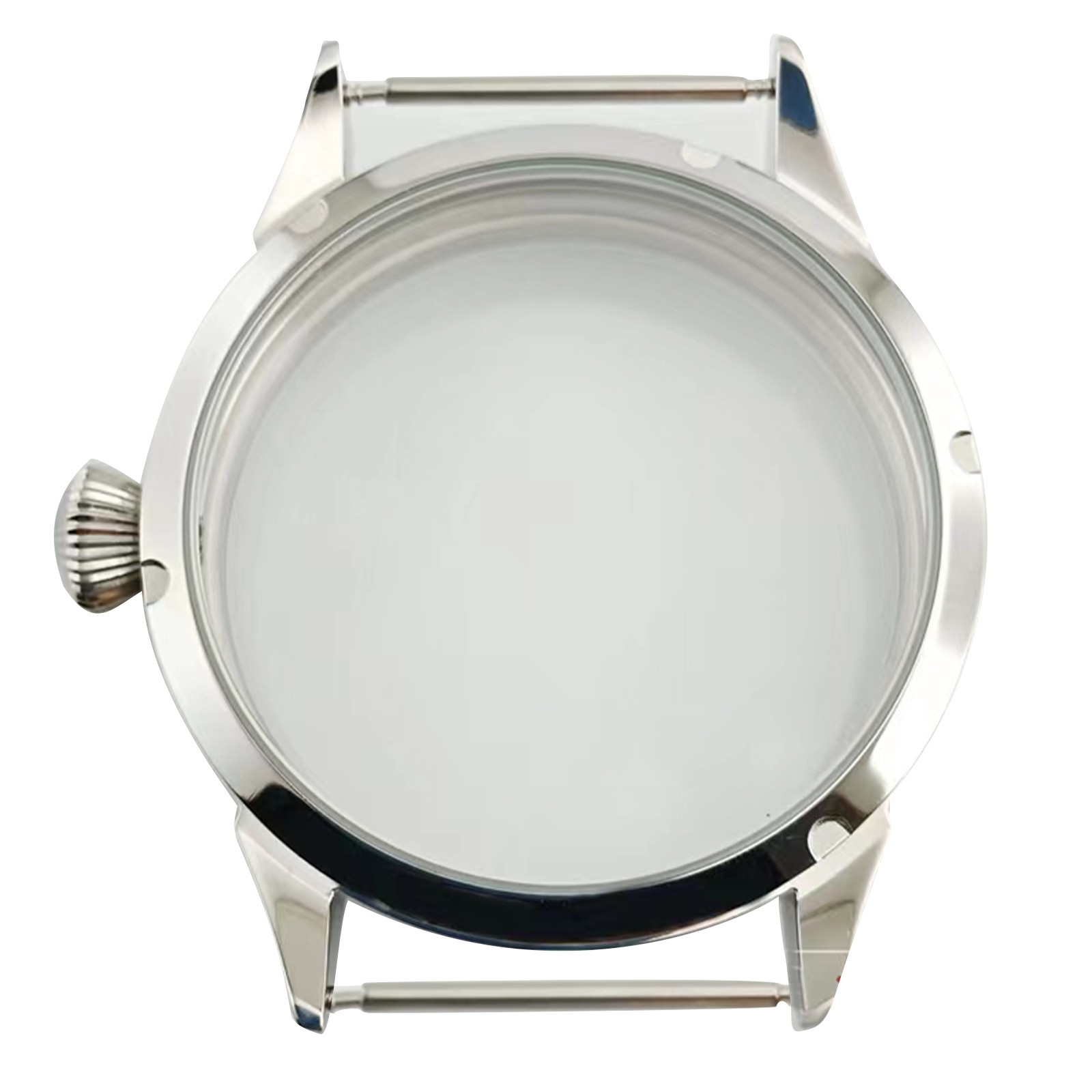 1Pc 44mm 316L Stainless Steel Watch Case Bezel For 6497/6498/3600/3621 Movement