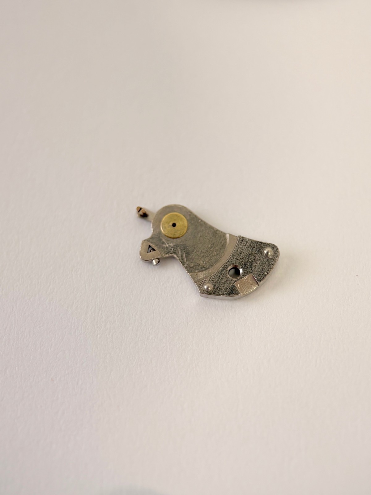 Jaeger LeCoultre Cal K 815 Memovox Alarm Movement Part Balance Fork Barrel Wheel