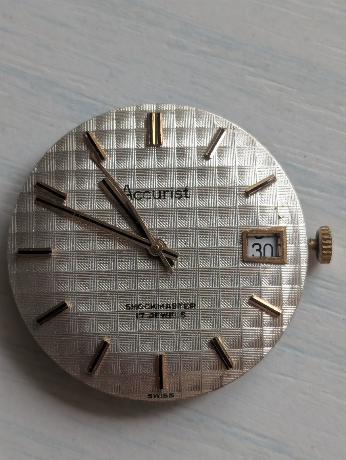 Vintage FHF/ST 96-4 Mechanical Watch Movement (Spares/Repairs/Good Balance)