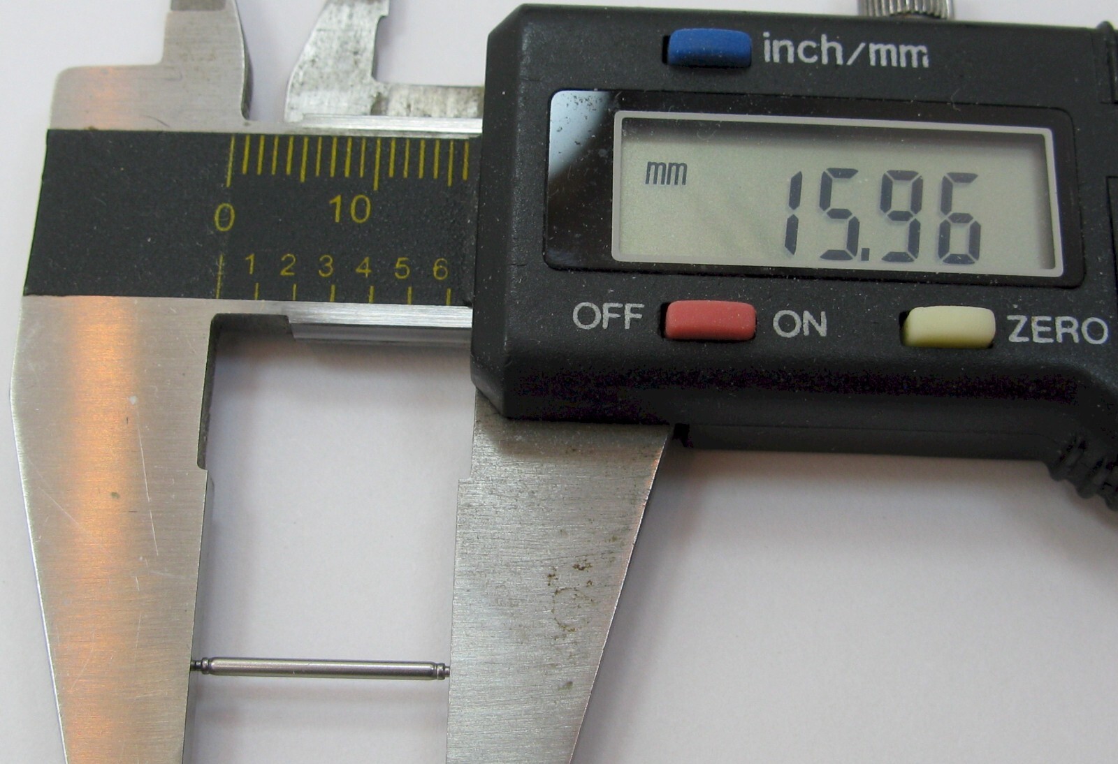 2 Spring Bars THIN 1.2 mm(diameter) 16 millimeters pin watch folding buckle