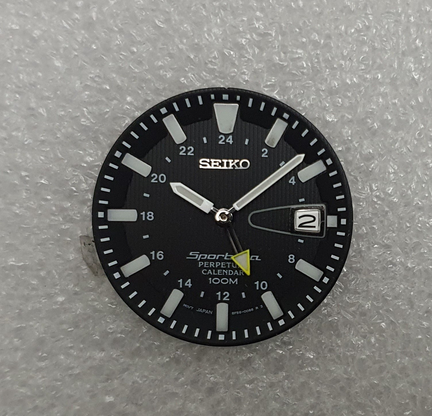 Genuine Seiko Sportura Perpetual Dial Part 8F56-00B8 R 2 Seiko Dial Part