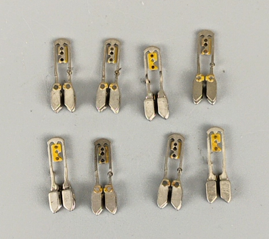 Bulova Accutron 2300 Tuning Fork Watch Movement Parts LOT of 8 – Untested