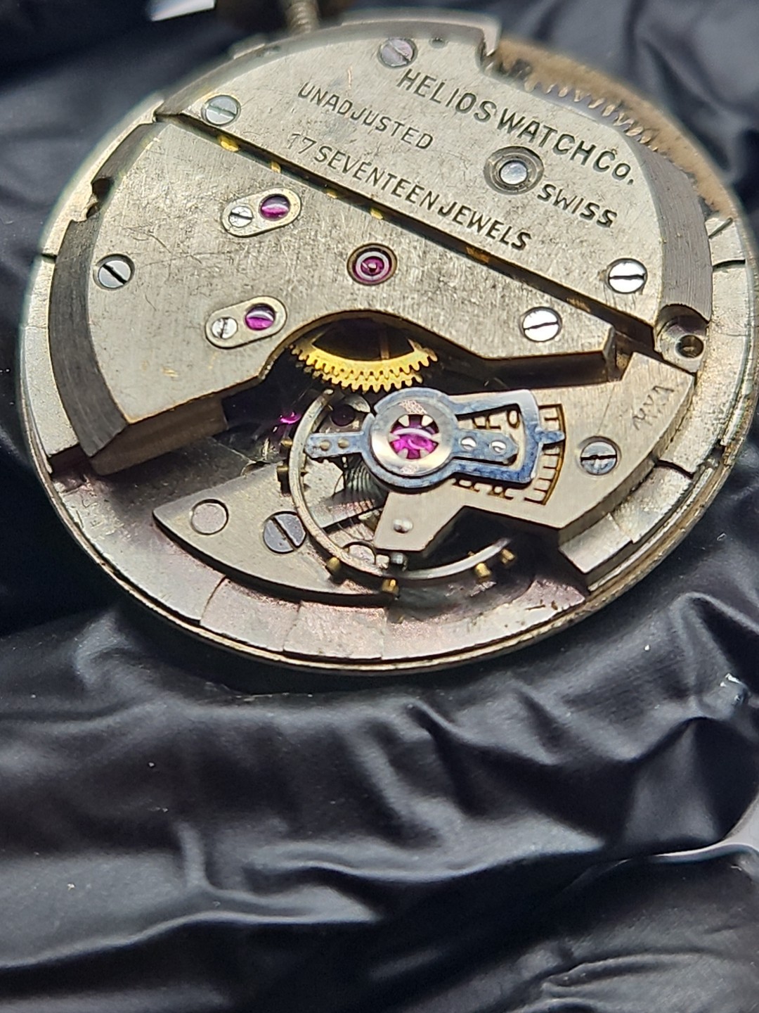 Helios 17j Watch Movement Parts/Repair (R3)