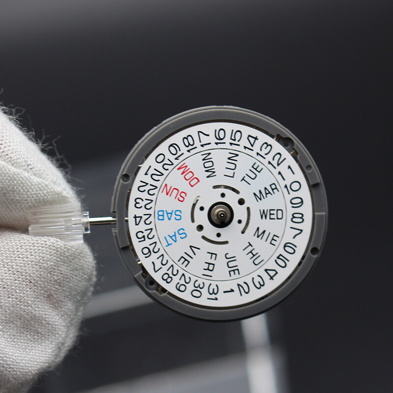 NH36 Automatic Mechanical Movement English Date Day Wheel 3.8 O’clock Crown