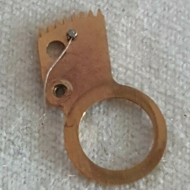 Omega Caliber 330 Part Number 1407 (Pawl Bearing Yoke with Stud and Spring)