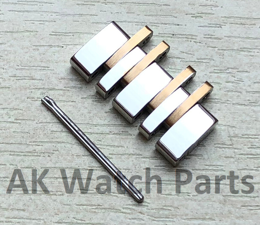 Spare Two-Tone LINK Fits Tissot Carson T085407A T085410A 19mm strap/bracelet