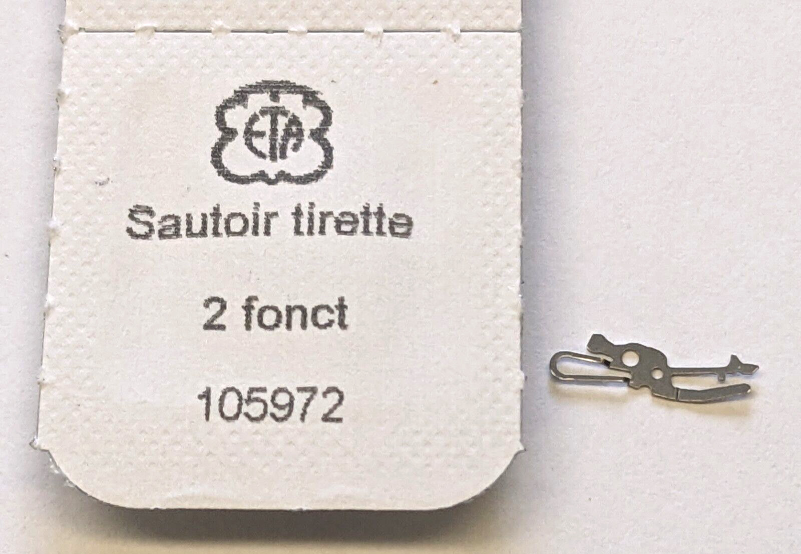 Eta 2890 2892 A2 Set bridge setting lever jumper part 445 Swiss made x 1 piece
