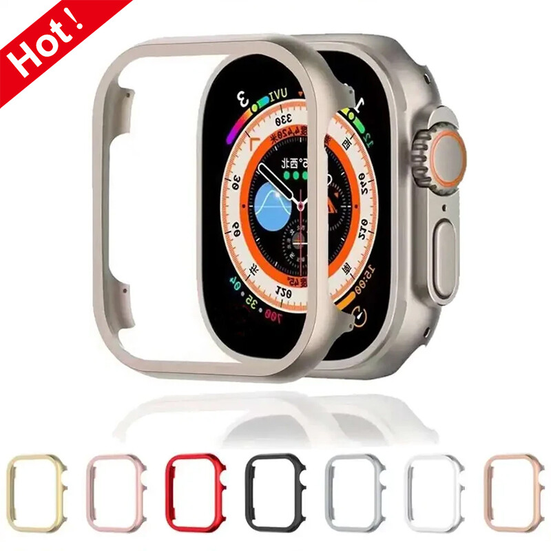 For Apple Watch Series Ultra 2 49MM Aluminium Metal Bumper Protection Cover Case