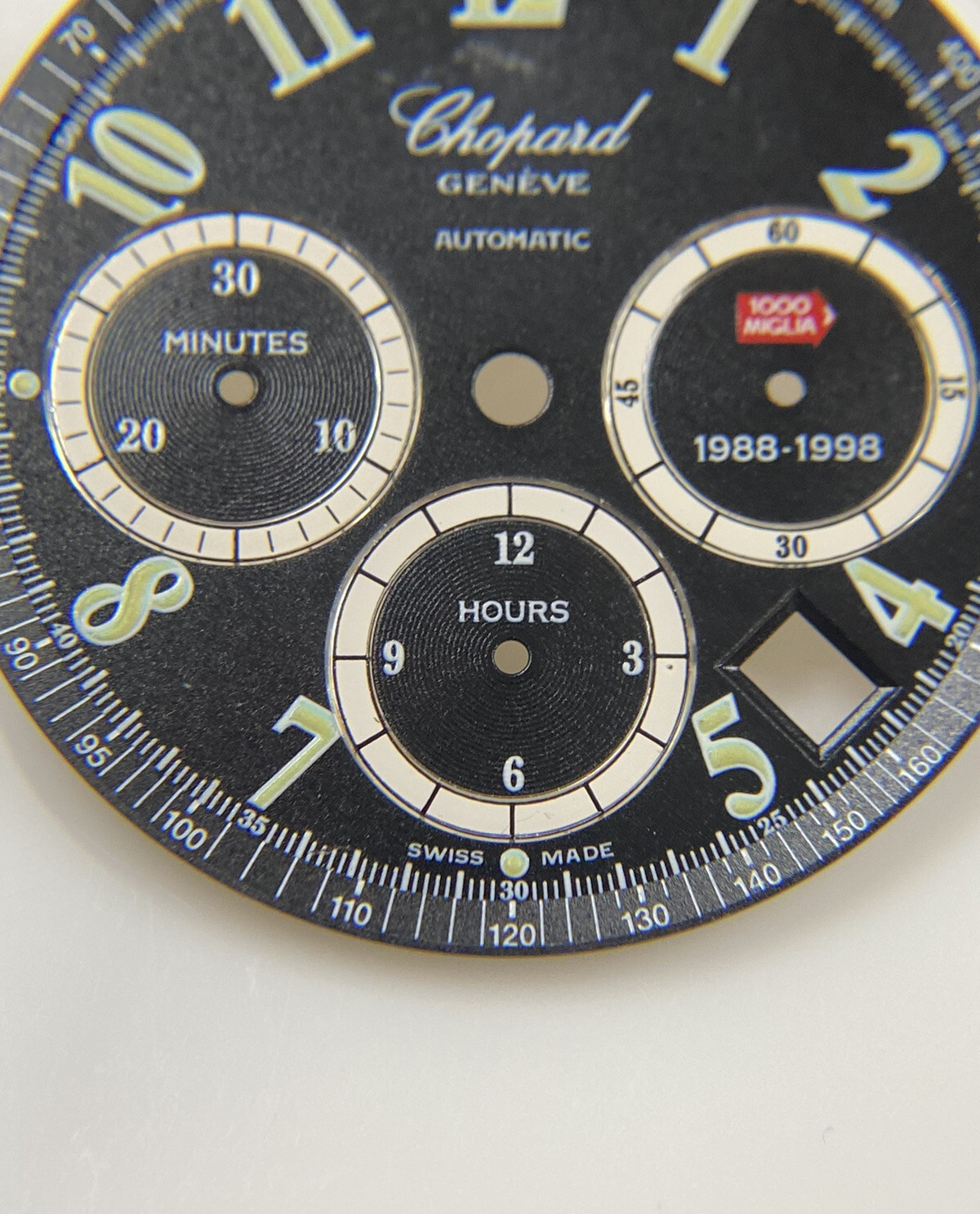 Genuine Chopard Geneve Automatic 1000 Miglia 1988-98 Black 30.9mm Dial Ref: 8331