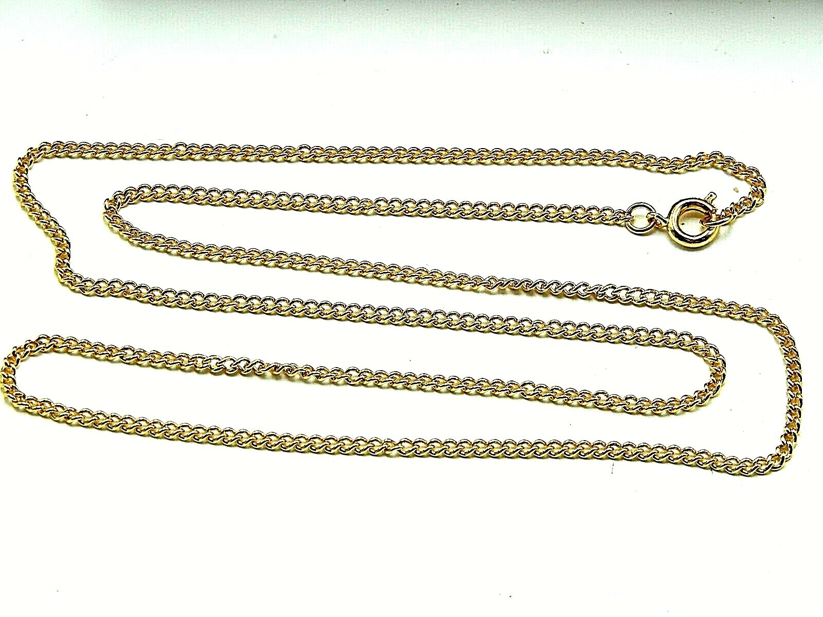 NEW with Tags NEW OLD STOCK Unused 24inch gold plated chain necklace Kco USA