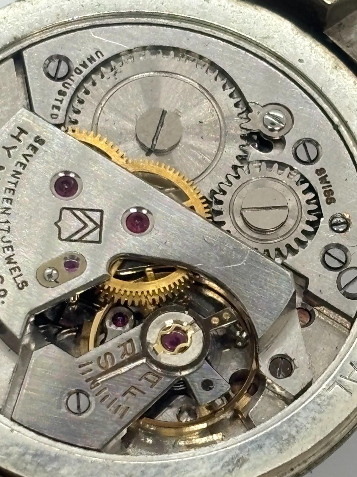 HY Moser Watch Movement, Dial, Hands cal. AS 1187/1194