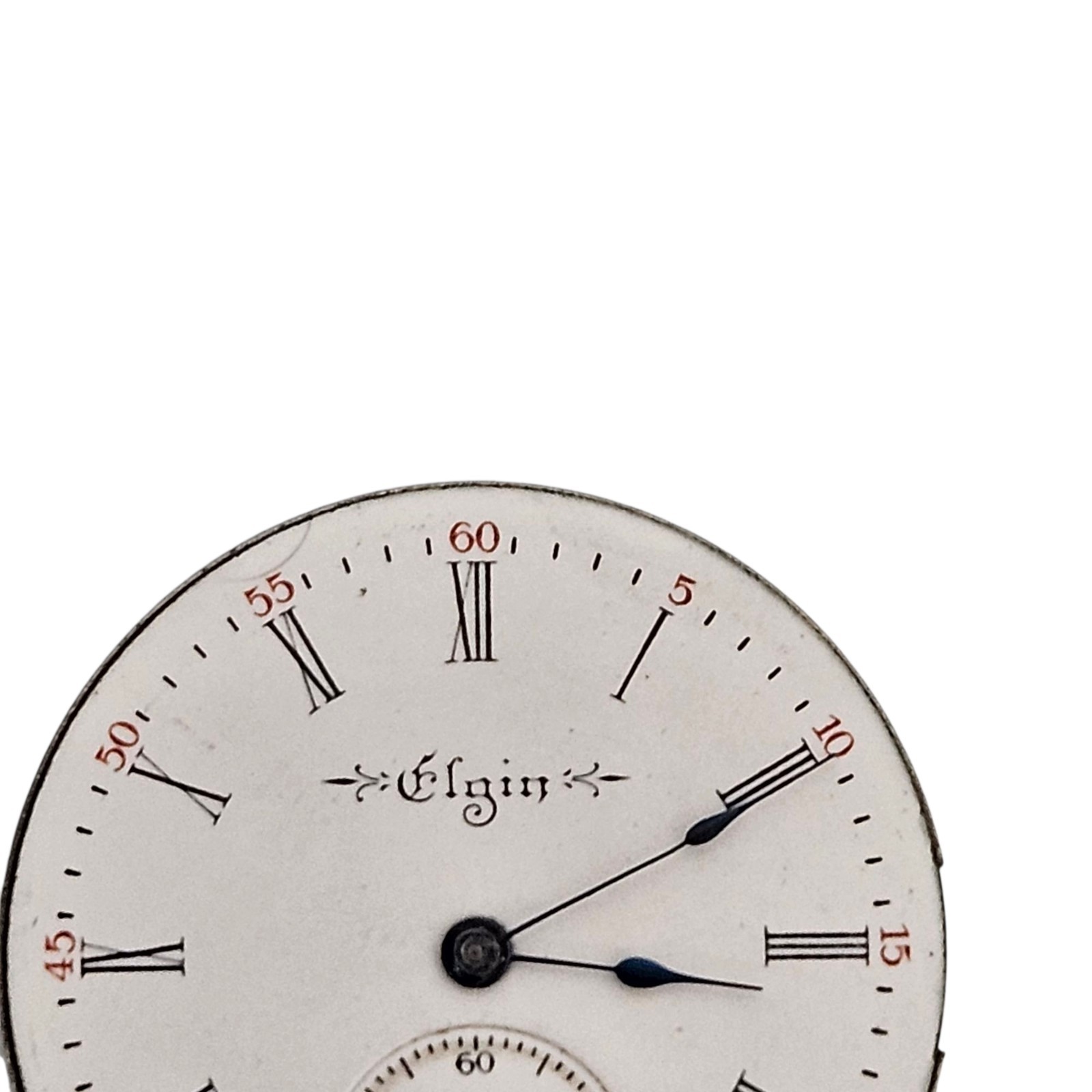 1904 Elgin Model 2 Grade 267 15J Size 0s Pocket Watch Movement For Parts/ Repair