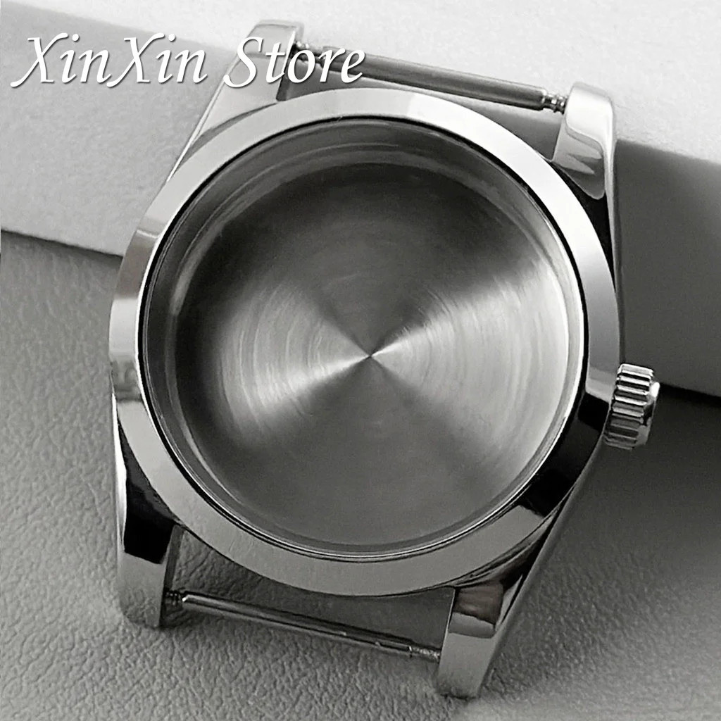 904L Stainless Steel NH35 Fluted Bezel Watch Case 36Mm/40Mm S Crown for NH34 NH3