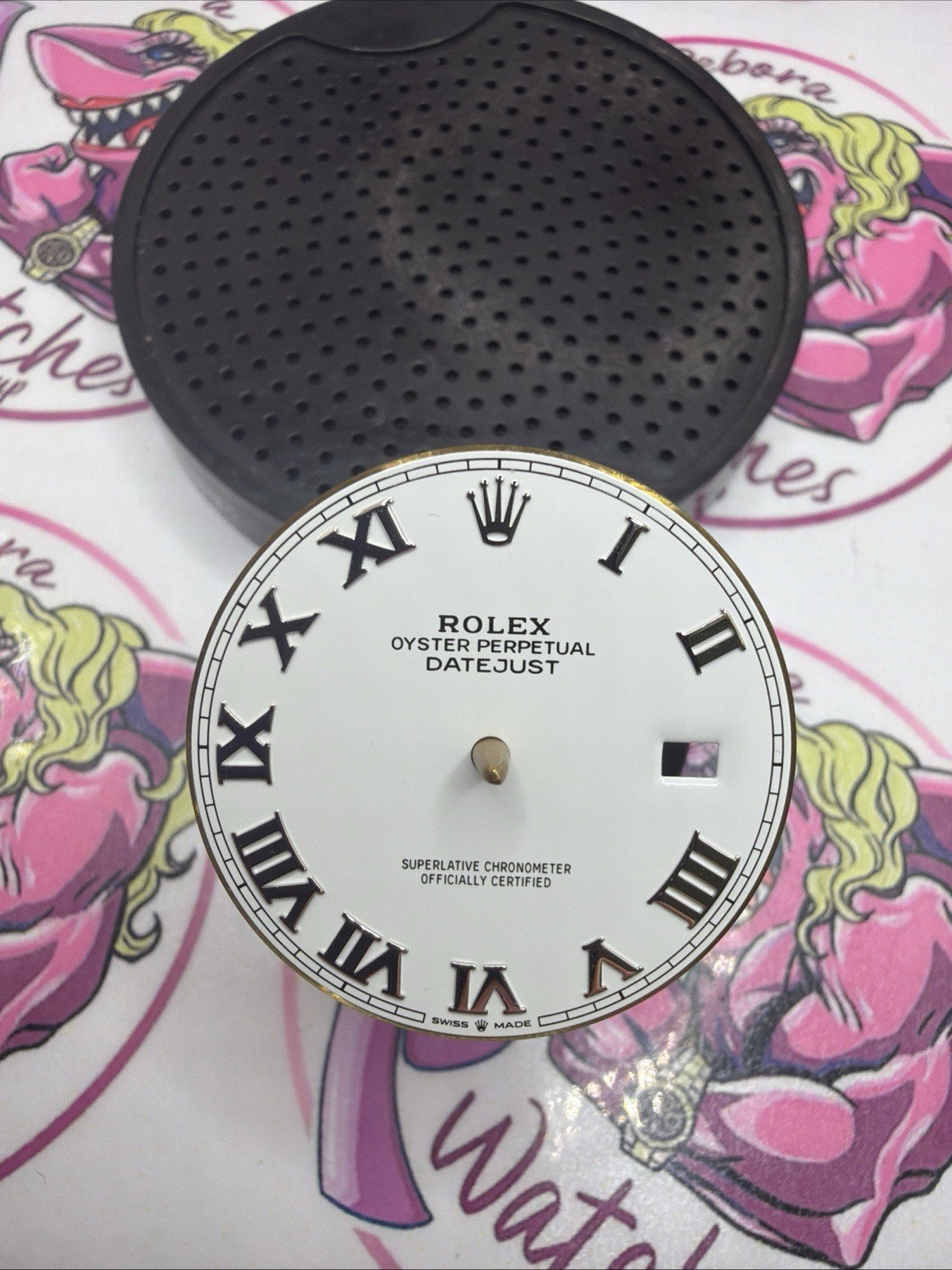 Rolex Datejust Dial 41mm Ref 126300 162334 White Roman Genuine