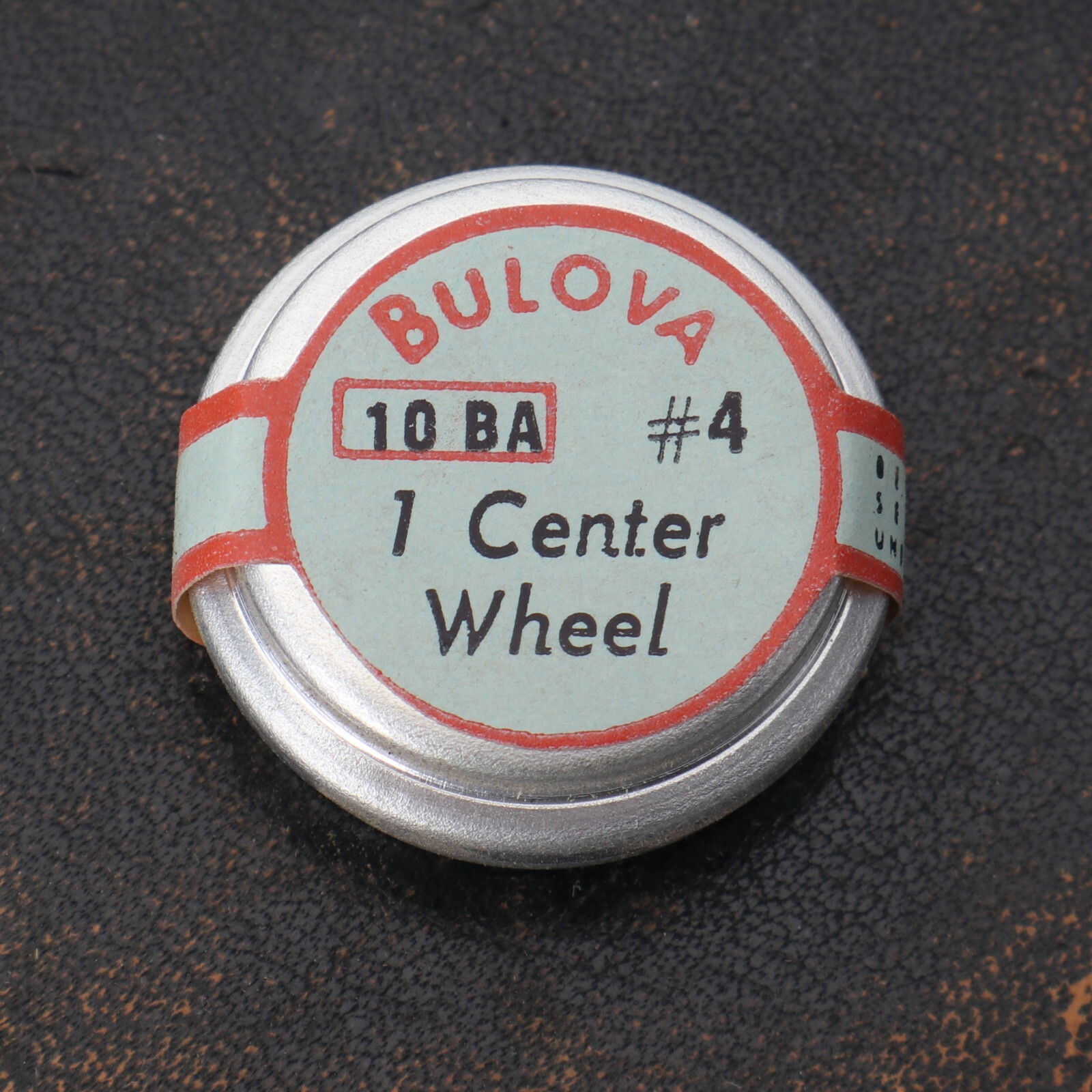 NOS Genuine Bulova 10BA Center Wheel Part #4 Watchmakers Parts (C16D8)