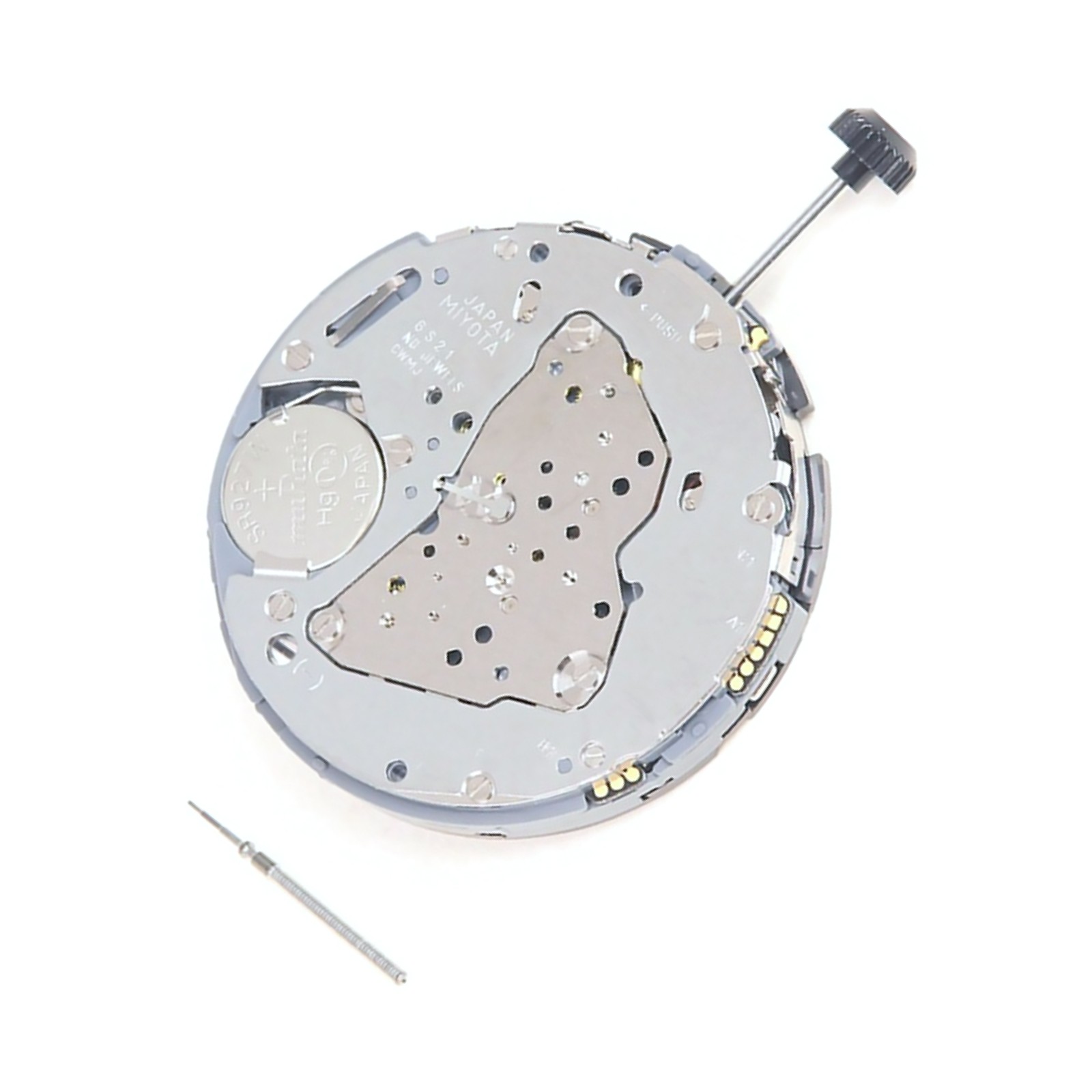 34.6mm Date At 4:30 Quartz Watch Movement With Handlebar For MIYOTA 6S21 B