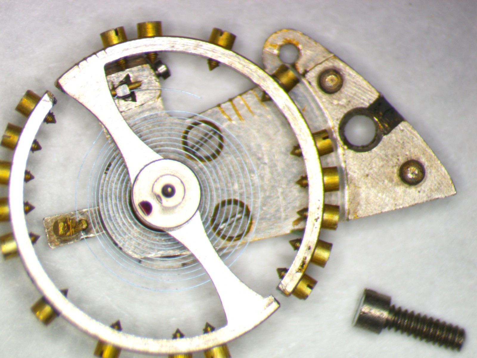 Longines 5LN 0721 Balance Complete w/screw Parts, Repair