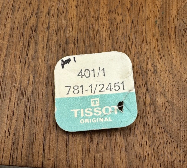 LOT x 2 Genuine Tissot 781-1 / 2451 Winding Stem watch part