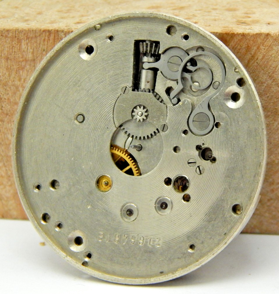 Antique 1919 Elgin 315 12s 15 jewel pocket watch movement for parts or repair