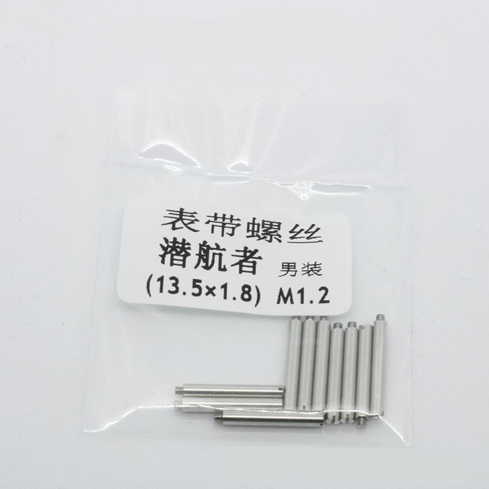 13.5×1.8mm Watch Band Link Pin Bracelet Screw Pins For Submariner Watch Strap bb